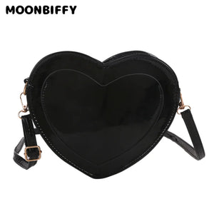Peach Heart Small Bag Female Crossbody Bags