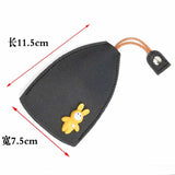 Lovely Rabbit Women Girls PU Leather Key Bag Key Wallets Keychain Pouch