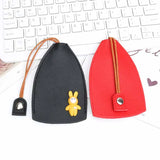 Lovely Rabbit Women Girls PU Leather Key Bag Key Wallets Keychain Pouch