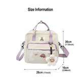 Women Backpack Teenage Girl Portable Travel Bag Female Schoolbag Backpacks