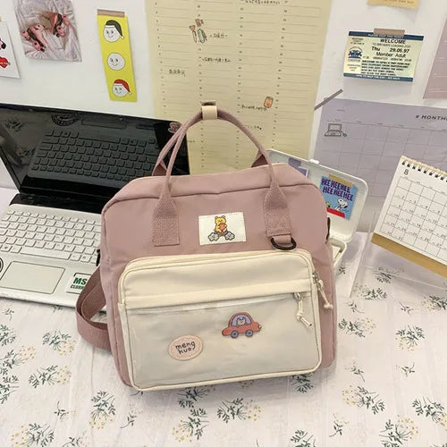 Women Backpack Teenage Girl Portable Travel Bag Female Schoolbag Backpacks