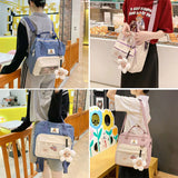 Women Backpack Teenage Girl Portable Travel Bag Female Schoolbag Backpacks