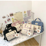Women Backpack Teenage Girl Portable Travel Bag Female Schoolbag Backpacks