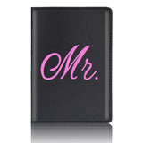 Lover Couple Passport Cover Holder for Travel Gift