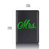 Lover Couple Passport Cover Holder for Travel Gift
