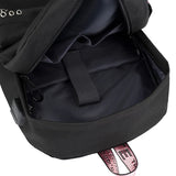 USB Charging Backpack Women BookBag Youth Leisure College Canvas Bag