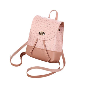Anti-theft Backpack Small Bag Personalized Lock