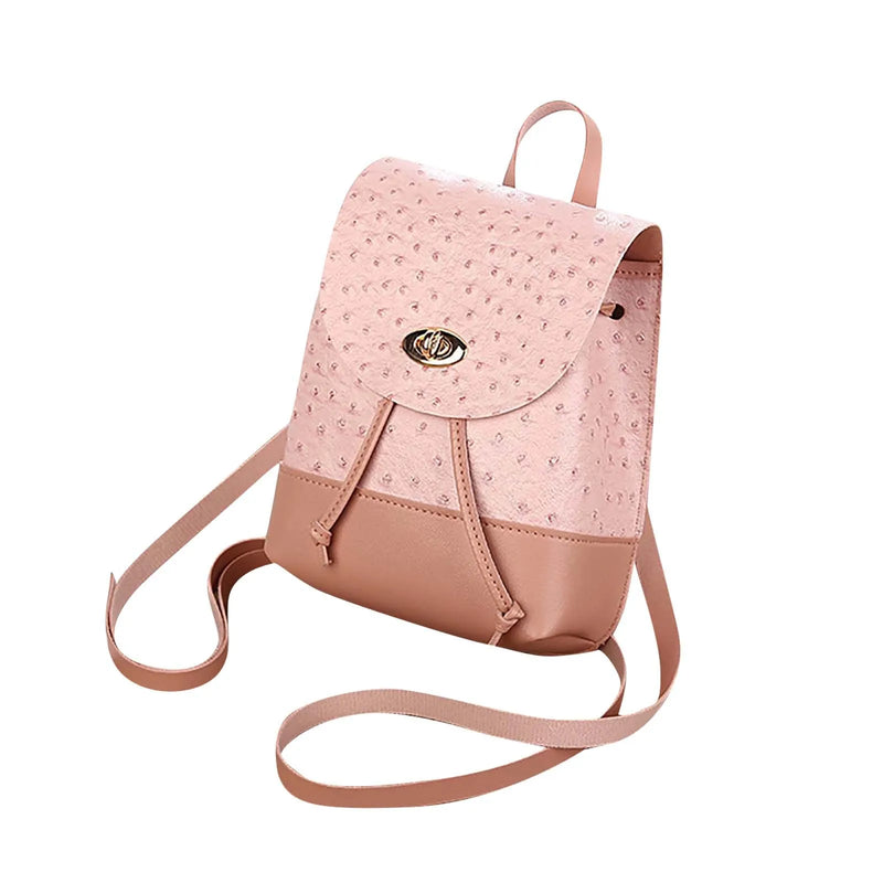 Anti-theft Backpack Small Bag Personalized Lock