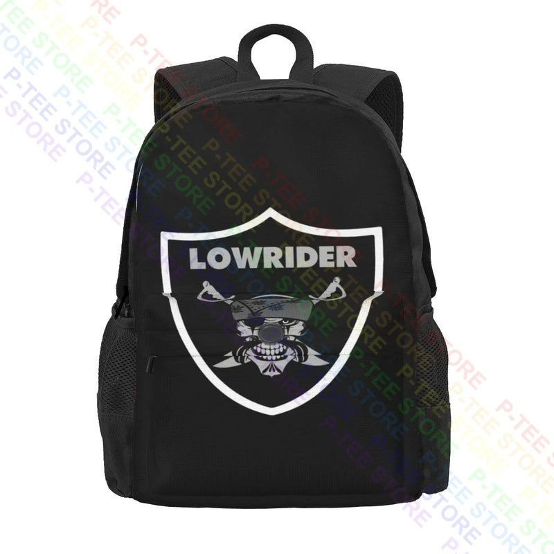 Chicano Gangsta Cholo Thug Raider Large Capacity Backpack Bookbag