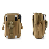 Waterproof Men Casual Waist Pack Army Military Small Bags