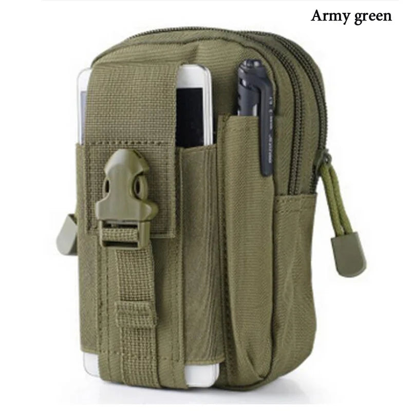 Waterproof Men Casual Waist Pack Army Military Small Bags