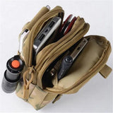 Waterproof Men Casual Waist Pack Army Military Small Bags