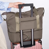 Weekend Bag Carry on Luggage Gym Bag Portable Dry Wet Separation Bags