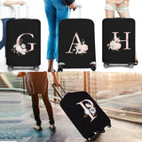 Pink Flower Elastic Baggage Cover 18-28 Inch Dust Cover Travel Accessory