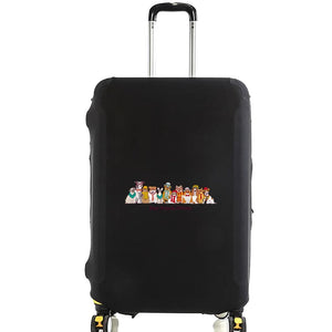 Dog Print Luggage Cover 18-30 inch Elastic Baggage Travel Dust Protective Case