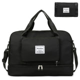Foldable Waterproof Top-handle Bag Large Capacity Oxford Unisex Sports Shoulder