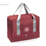 Travel Duffle Bag with Shoe Bag Mesh Bag Cosmetic Organiser