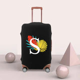 Letter Print Thicker Luggage Cover for 18-32 Inch Luggage