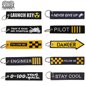 Embroidered Luggage Tag for Flight Crew Pilot Aviation Lover