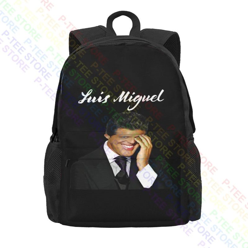 Luis Miguel Singer To Smile In Tour Large Capacity Backpack