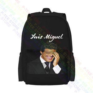 Luis Miguel Singer To Smile In Tour Large Capacity Backpack