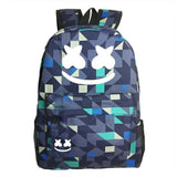 Luminous Backpack Kids School Bag Canvas Student Backpack for Boy Girl