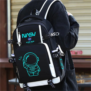 Luminous Orthopedic School Backpack for Boys