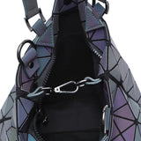 Luminous Geometric Hand Bag Reflective String Casual Tote