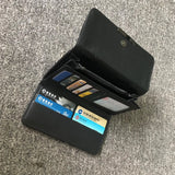 Reflective Geometric Wallet Long Purse
