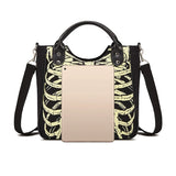 Gothic Skeleton Skulls Shoulder Bag Halloween Punk