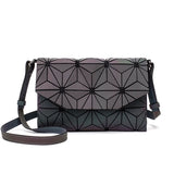Luminous Geometric Clutch Bag Crossbody Shoulder Handbag for Women