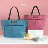 Insulated Lunch Bag Thermal Waterproof Portable Picnic Food Storage Tote