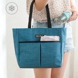 Insulated Lunch Bag Thermal Waterproof Portable Picnic Food Storage Tote