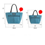 Insulated Lunch Bag Thermal Waterproof Portable Picnic Food Storage Tote