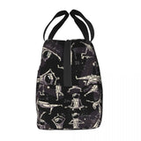 Astronaut Yoga Poses in Space Insulated Lunch Bag