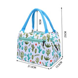 Insulated Lunch Bag Cooler Tote Portable Canvas Thermal Cold Food Container
