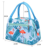 Lunch Bag Cooler Tote Portable Insulated Box Canvas Thermal Cold Food Container