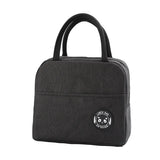 Lunch Bag Cooler Tote Insulated Box Canvas Thermal Cold Food Container