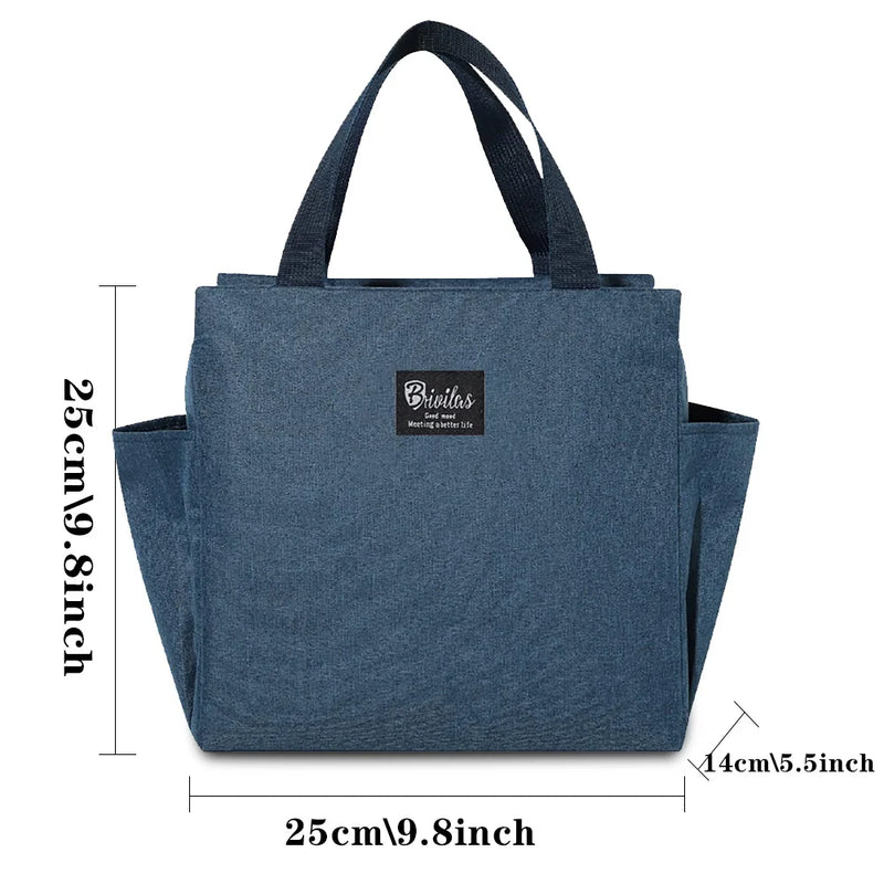 Portable Insulated Lunch Bag Cooler Tote Thermal Cold Picnic Food Container