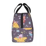 Moon Stars Lunch Bag Thermal Insulated Tote Cooler Bento Pouch Food Storage