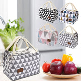 Insulated Lunch Bag Cold Picnic Carry Case Thermal Bento Box