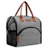 Insulated Lunch Box Wide-Open Lunch Tote Bag