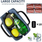 Dog Pattern Lunch Bag Insulated Cooler Tote Unisex Handbag
