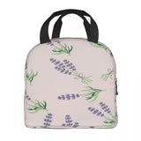 Lavender Insulated Lunch Bag Bento Cooler Tote Food Storage