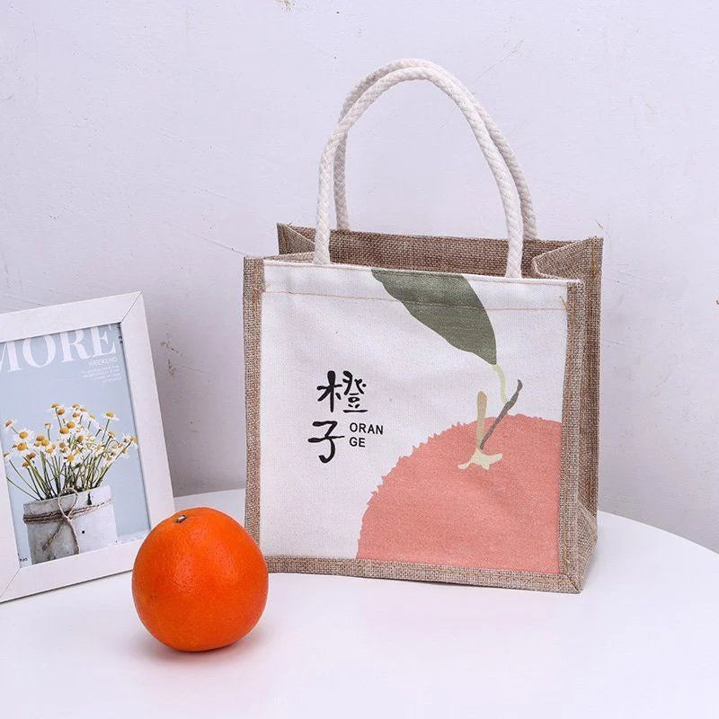 Canvas Lunch Bag Multifunctional Waterpr...