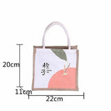 Canvas Lunch Bag Multifunctional Waterpr...