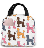 Oodles Of Poodles Lunch Bag Insulated Tote Reusable Waterproof