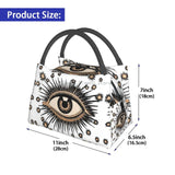 Greek Evil Eye Lunch Bag Tote Insulated Waterproof Men/Women Work Travel