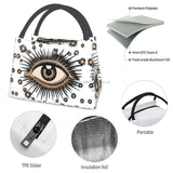 Greek Evil Eye Lunch Bag Tote Insulated Waterproof Men/Women Work Travel