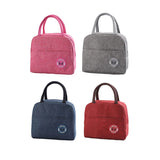 Portable Lunch Bag with Shoulder Strap Handle for Work Student